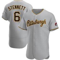 Rennie Stennett Pittsburgh Pirates Men's Authentic Road Jersey - Gray