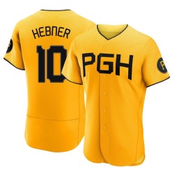 Richie Hebner Pittsburgh Pirates Men's Authentic 2023 City Connect Jersey - Gold