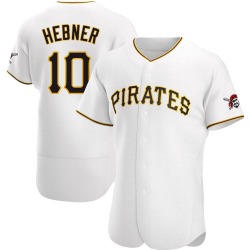 Richie Hebner Pittsburgh Pirates Men's Authentic Home Jersey - White