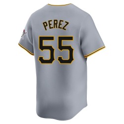 Roberto Perez Pittsburgh Pirates Men's Limited Away Jersey - Gray