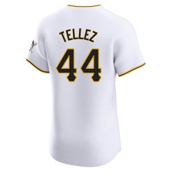 Rowdy Tellez Pittsburgh Pirates Men's Elite Home Jersey - White