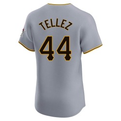 Rowdy Tellez Pittsburgh Pirates Men's Elite Road Jersey - Gray