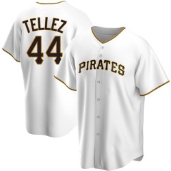 Rowdy Tellez Pittsburgh Pirates Youth Replica Home Jersey - White