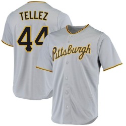 Rowdy Tellez Pittsburgh Pirates Youth Replica Road Jersey - Gray