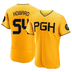 Sam Howard Pittsburgh Pirates Men's Authentic 2023 City Connect Jersey - Gold