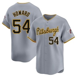 Sam Howard Pittsburgh Pirates Men's Limited Away Jersey - Gray