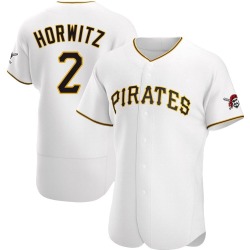 Spencer Horwitz Pittsburgh Pirates Men's Authentic Home Jersey - White