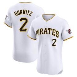 Spencer Horwitz Pittsburgh Pirates Men's Elite Home Jersey - White