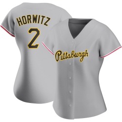 Spencer Horwitz Pittsburgh Pirates Women's Authentic Road Jersey - Gray