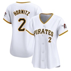 Spencer Horwitz Pittsburgh Pirates Women's Limited Home Jersey - White