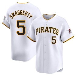 Travis Swaggerty Pittsburgh Pirates Youth Limited Home Jersey - White