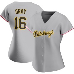 Tristan Gray Pittsburgh Pirates Women's Authentic Road Jersey - Gray