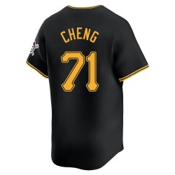 Tsung-Che Cheng Pittsburgh Pirates Men's Limited Alternate Jersey - Black