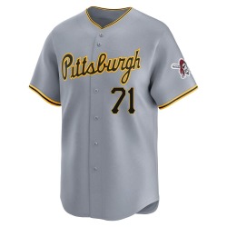 Tsung-Che Cheng Pittsburgh Pirates Men's Limited Away Jersey - Gray