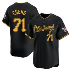 Tsung-Che Cheng Pittsburgh Pirates Youth Limited Alternate Jersey - Black