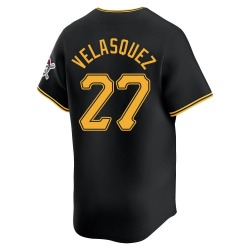 Vince Velasquez Pittsburgh Pirates Men's Limited Alternate Jersey - Black