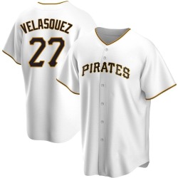 Vince Velasquez Pittsburgh Pirates Men's Replica Home Jersey - White