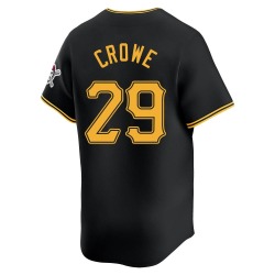 Wil Crowe Pittsburgh Pirates Men's Limited Alternate Jersey - Black