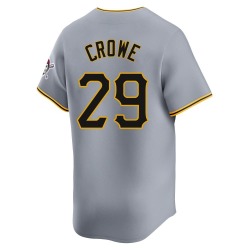 Wil Crowe Pittsburgh Pirates Men's Limited Away Jersey - Gray