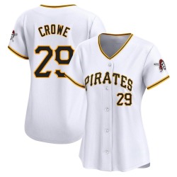 Wil Crowe Pittsburgh Pirates Women's Limited Home Jersey - White