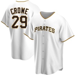 Wil Crowe Pittsburgh Pirates Youth Replica Home Jersey - White